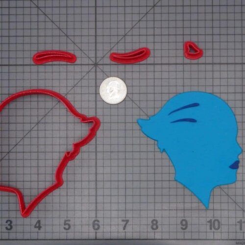 Mass Effect - Liara Tsoni Head 266-H679 Cookie Cutter Set