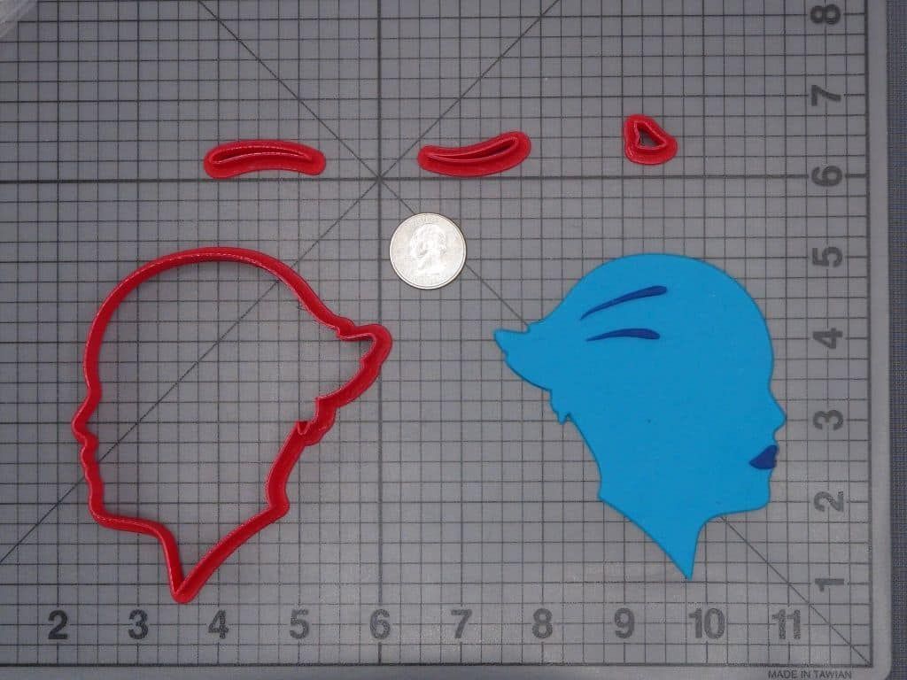 Mass Effect - Liara Tsoni Head 266-H679 Cookie Cutter Set