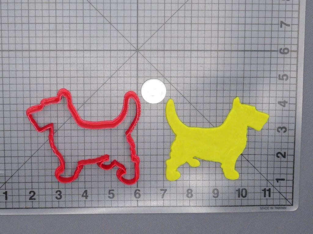 Monopoly - Scottish Terrier Dog Piece 266-H142 Cookie Cutter Silhouette