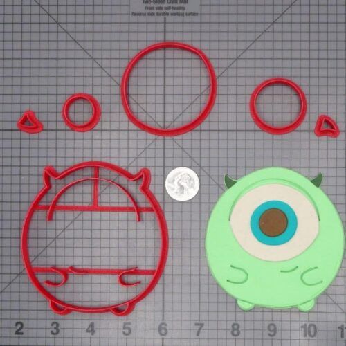 Monsters Inc - Mike Chubby Body 266-H855 Cookie Cutter Set