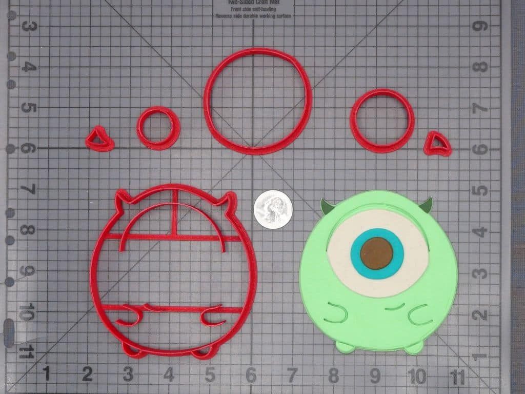 Monsters Inc - Mike Chubby Body 266-H855 Cookie Cutter Set