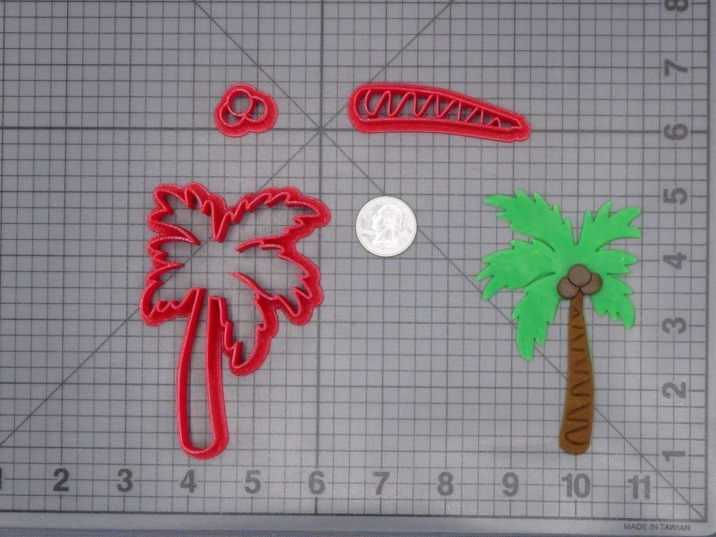 Palm Tree 266-H692 Cookie Cutter Set