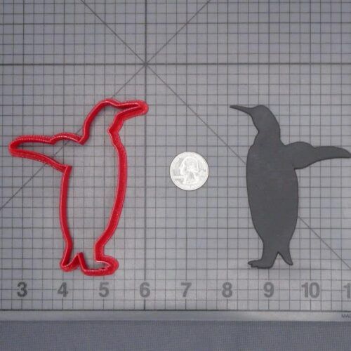 Penguin Body 266-H880 Cookie Cutter Silhouette