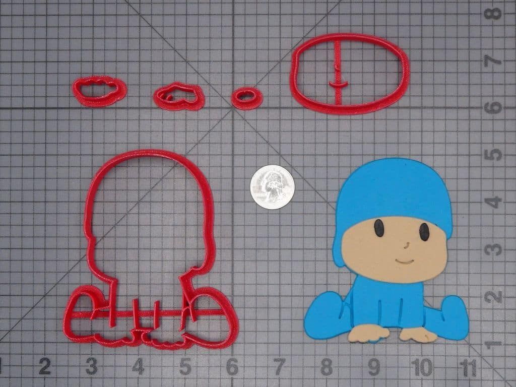Pocoyo Body 266-H578 Cookie Cutter Set