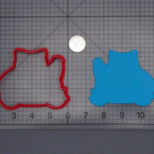 Pokemon - Snorlax Body 266-H806 Cookie Cutter Silhouette