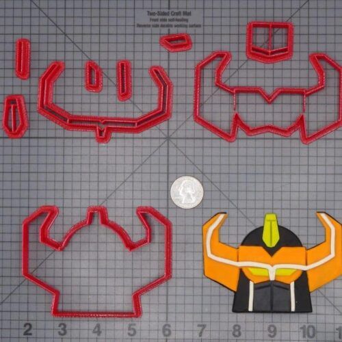 Power Rangers - Megazord Head 266-H083 Cookie Cutter Set