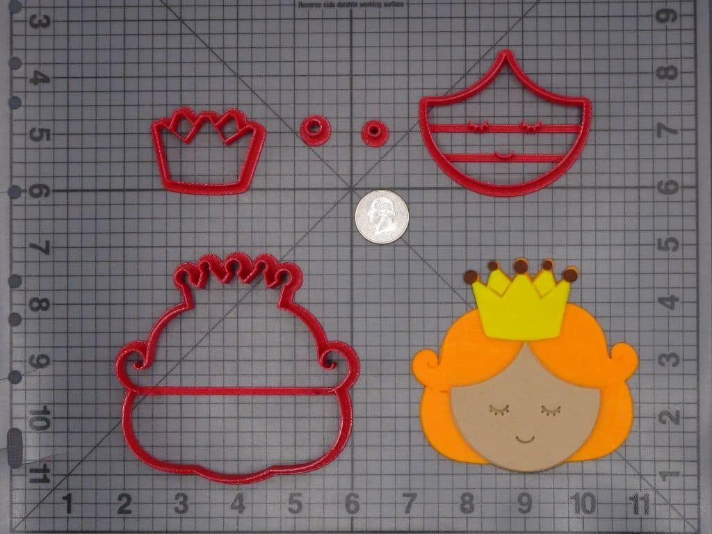 Princess Head 266-H622 Cookie Cutter Set