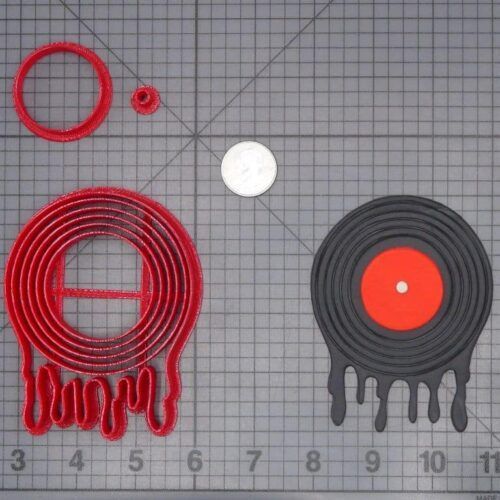 Record Melting 266-H689 Cookie Cutter Set