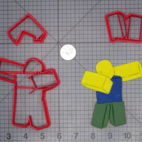 Roblox Dabbing Body 266-H687 Cookie Cutter Set