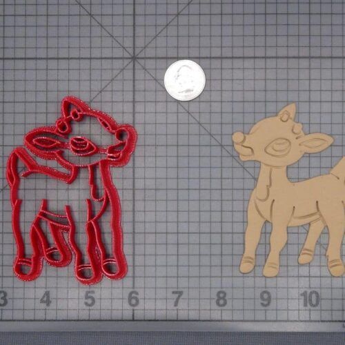 Rudolph the Red Nosed Reindeer - Rudolph Body 266-H778 Cookie Cutter