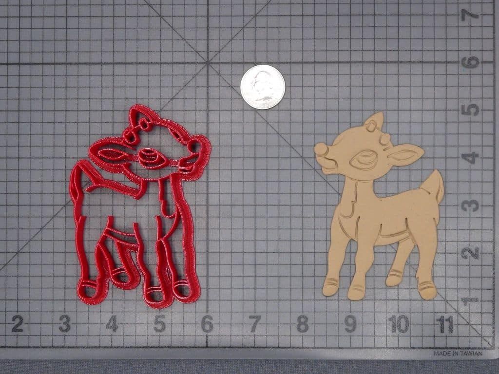 Rudolph the Red Nosed Reindeer - Rudolph Body 266-H778 Cookie Cutter