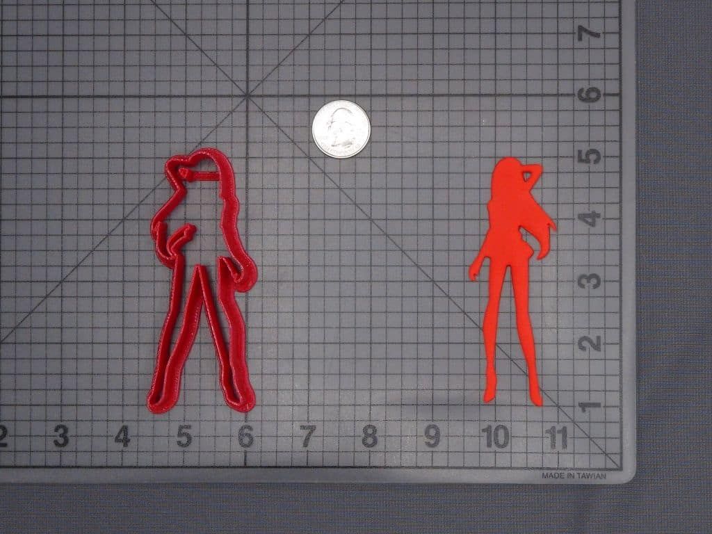 Sailor Moon - Sailor Mars Body 266-H635 Cookie Cutter