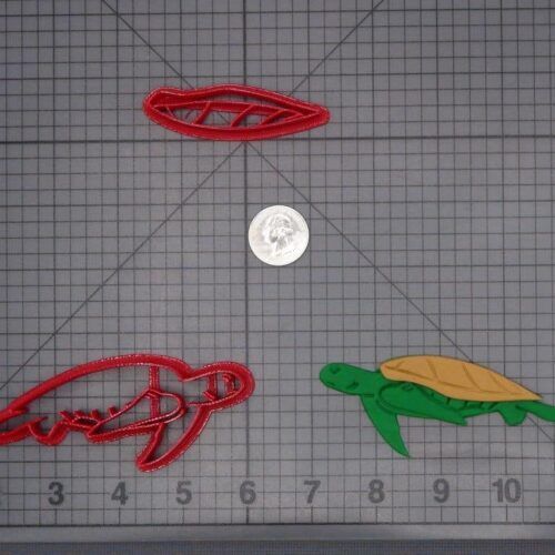 Sea Turtle 266-H620 Cookie Cutter Set