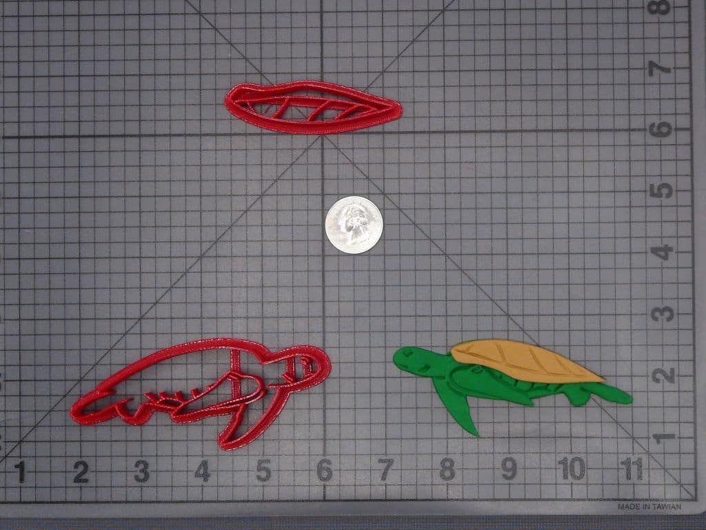 Sea Turtle 266-H620 Cookie Cutter Set