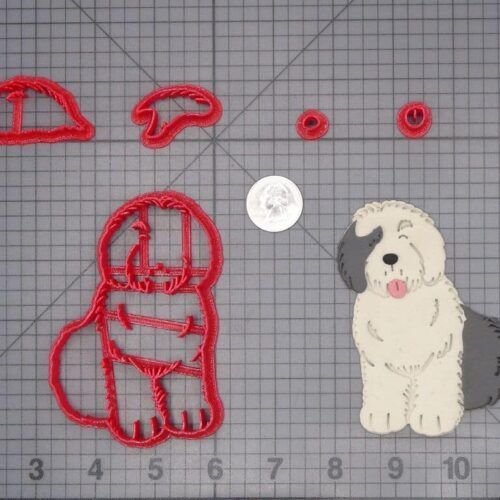 Sheep Dog Body 266-H836 Cookie Cutter Set