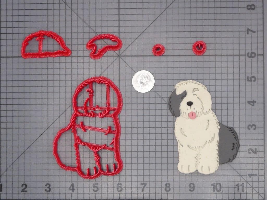 Sheep Dog Body 266-H836 Cookie Cutter Set