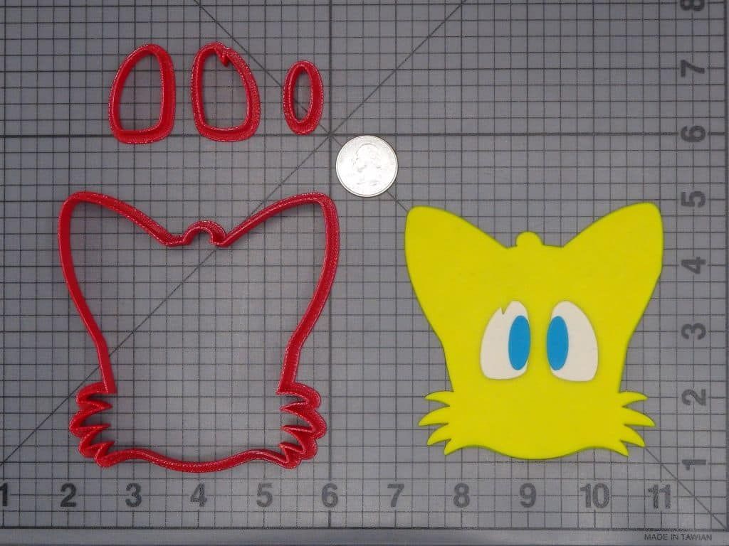 Sonic the Hedgehog - Tails Head 266-H572 Cookie Cutter Set