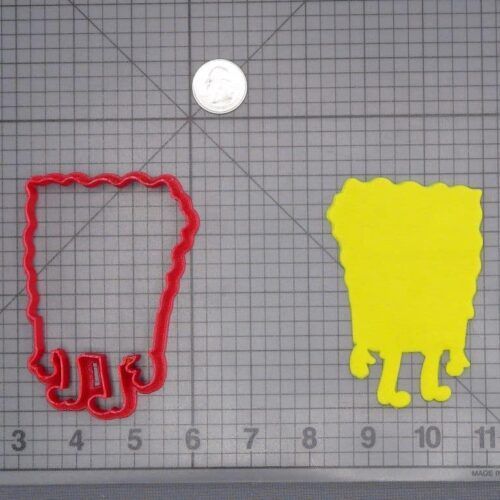 Spongebob Squarepants Body 266-H849 Cookie Cutter Silhouette