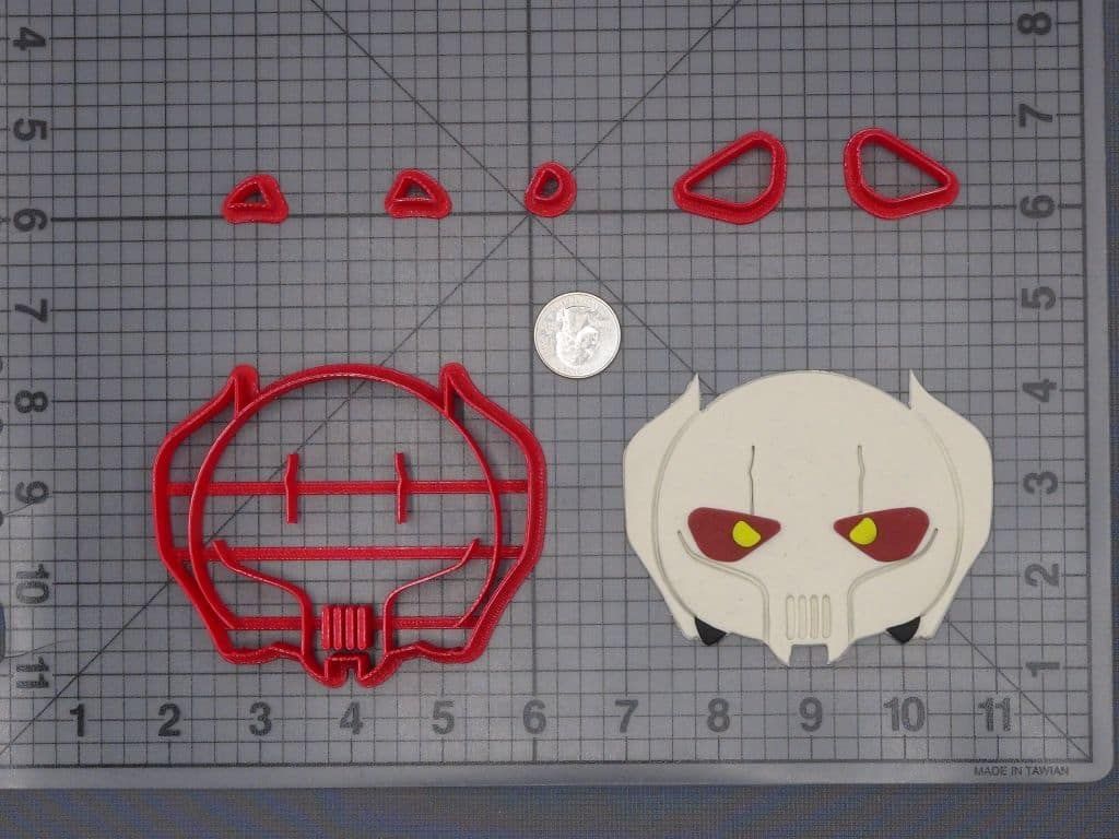 Star Wars - General Grievous Kawaii Body 266-H608 Cookie Cutter Set