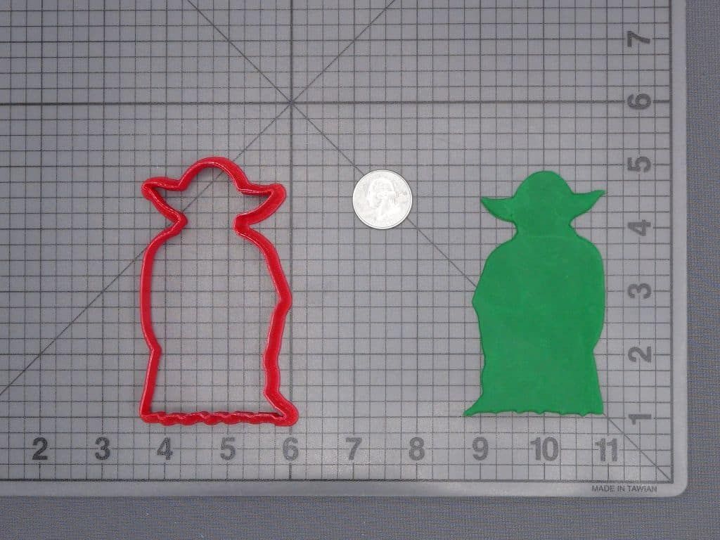 Star Wars - Yoda Body 266-H878 Cookie Cutter Silhouette