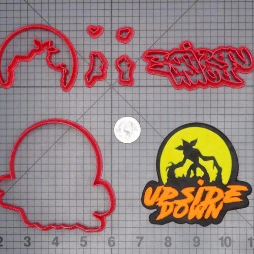 Stranger Things - Upside Down 266-H747 Cookie Cutter Set