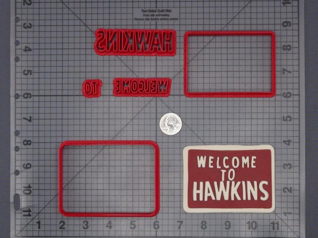 Stranger Things - Welcome to Hawkins 266-H644 Cookie Cutter Set