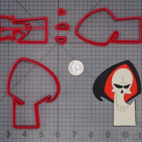 The Grim Adventures of Billy and Mandy - Grim Head 266-H651 Cookie Cutter Set