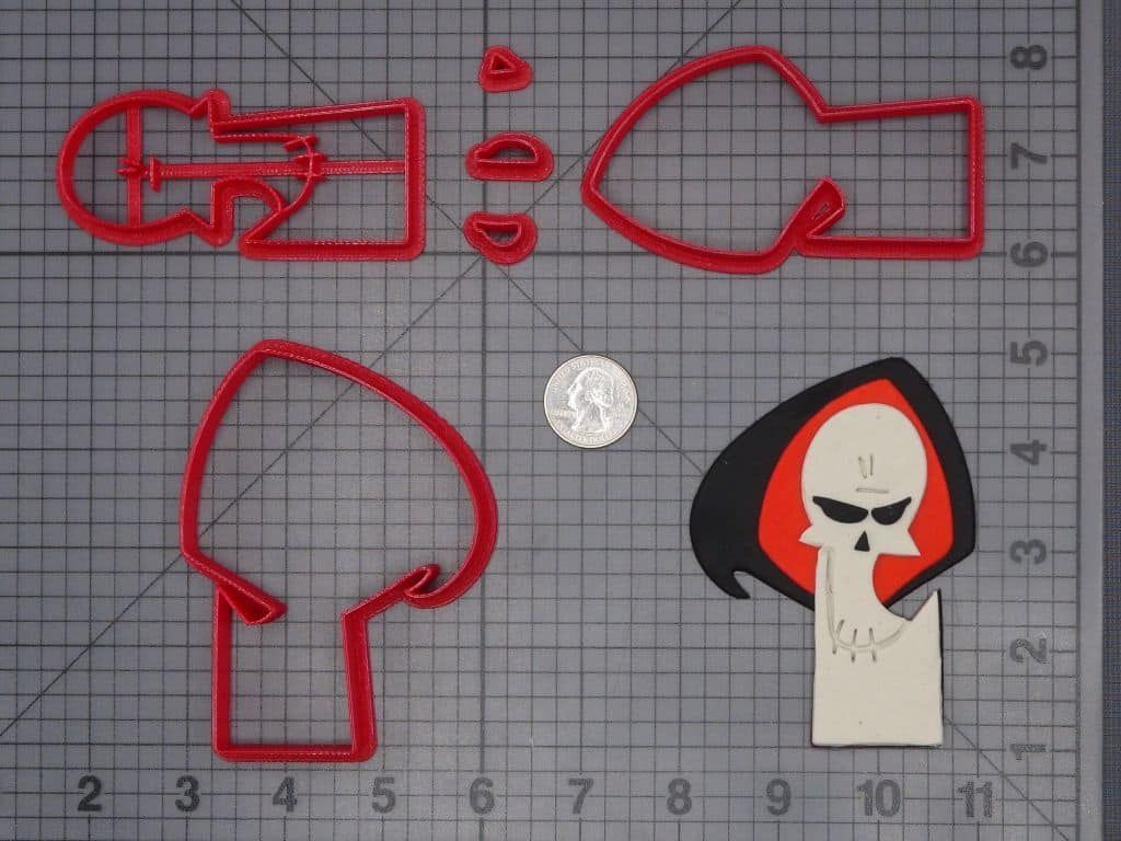 The Grim Adventures of Billy and Mandy - Grim Head 266-H651 Cookie Cutter Set