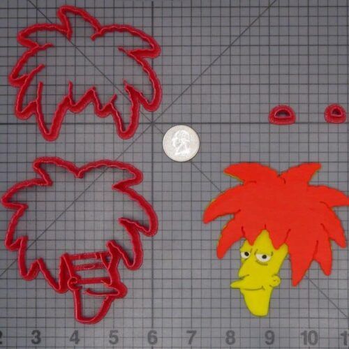 The Simpsons - Sideshow Bob Head 266-H574 Cookie Cutter Set