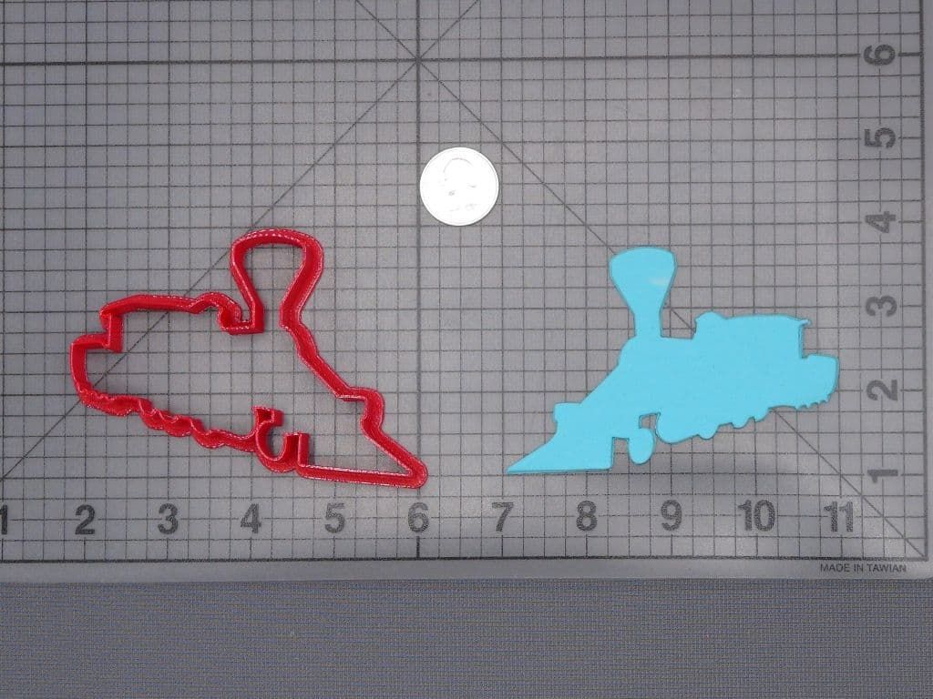 Train 266-H847 Cookie Cutter Silhouette