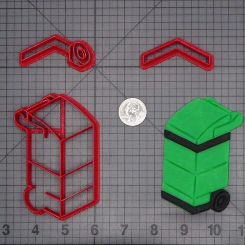 Trash Container 266-H664 Cookie Cutter Set