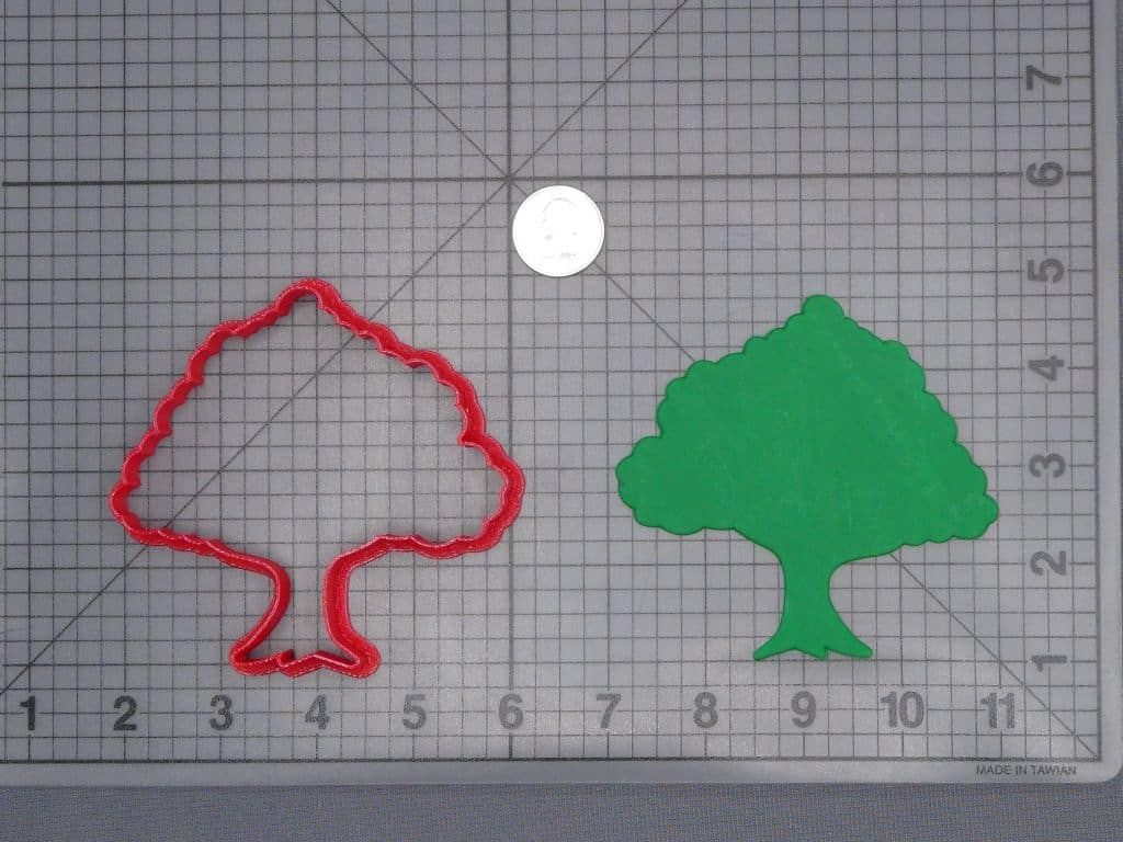 Tree 266-H914 Cookie Cutter Silhouette
