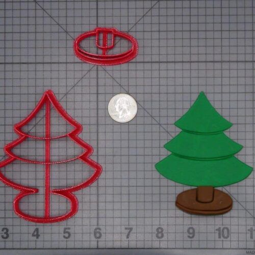 Tree with Stand 266-H732 Cookie Cutter Set