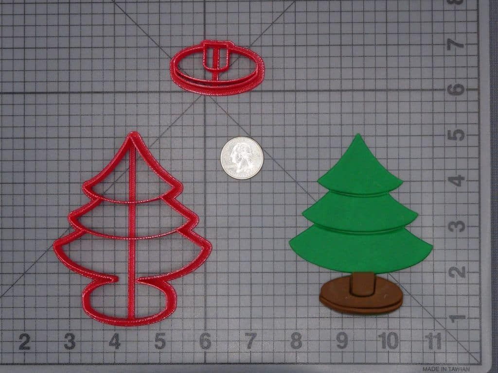 Tree with Stand 266-H732 Cookie Cutter Set