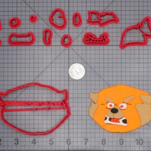 Turning Red - Meilin Red Panda Head 266-H292 Cookie Cutter Set
