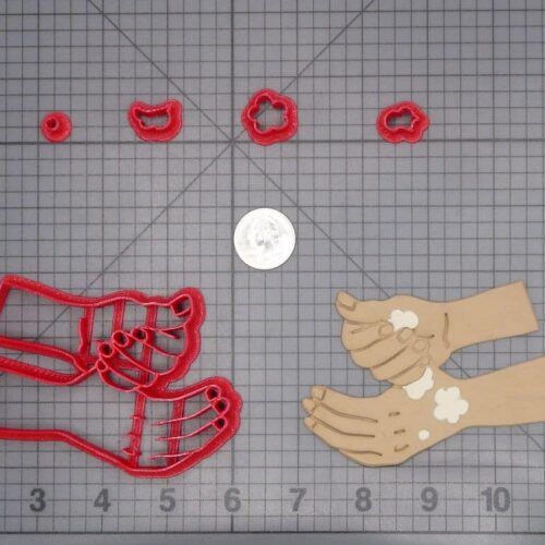 Washing Hands 266-H868 Cookie Cutter Set
