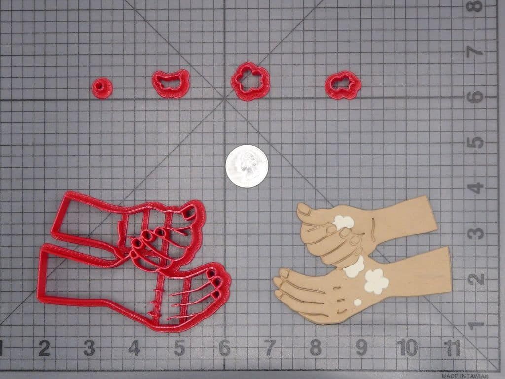 Washing Hands 266-H868 Cookie Cutter Set
