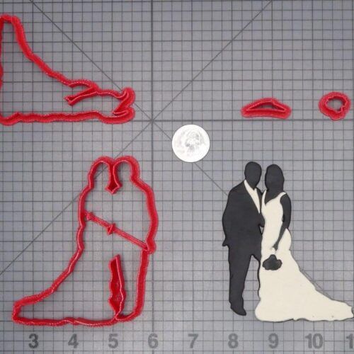 Wedding Couple 266-H816 Cookie Cutter Set
