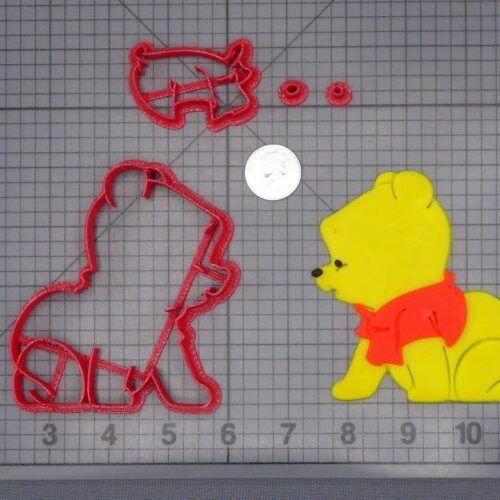 Winnie the Pooh Baby Body 266-H400 Cookie Cutter Set