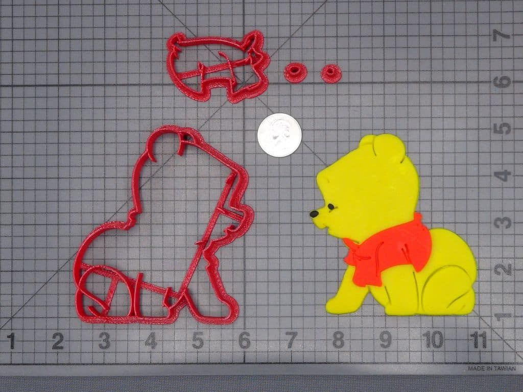 Winnie the Pooh Baby Body 266-H400 Cookie Cutter Set
