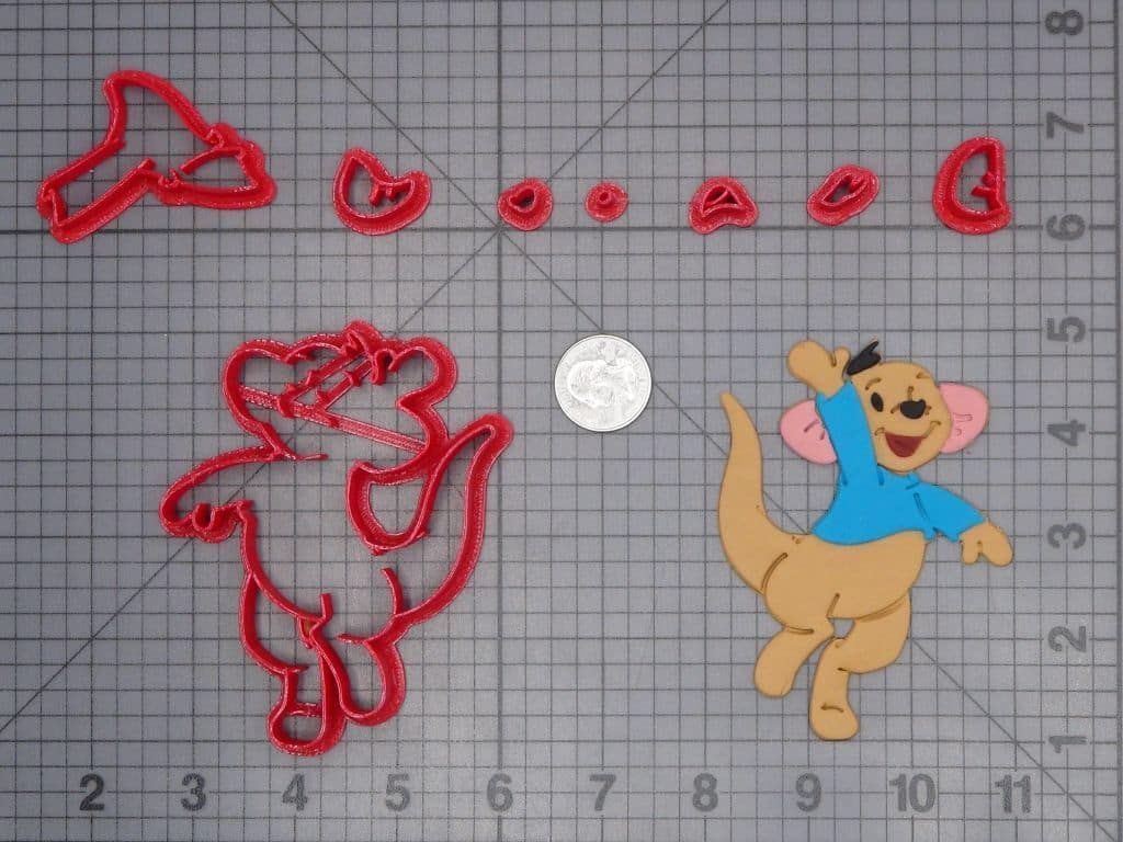 Winnie the Pooh - Roo Kangroo Body 266-H758 Cookie Cutter Set