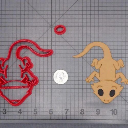 Bearded Dragon Lizard 266-H897 Cookie Cutter Set