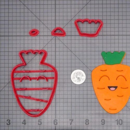 Carrot 266-H929 Cookie Cutter Set