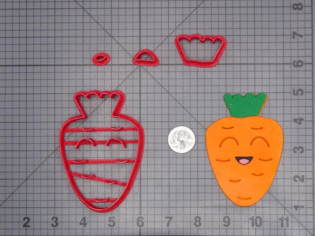 Carrot 266-H929 Cookie Cutter Set