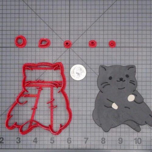 Cat Body 266-I030 Cookie Cutter Set