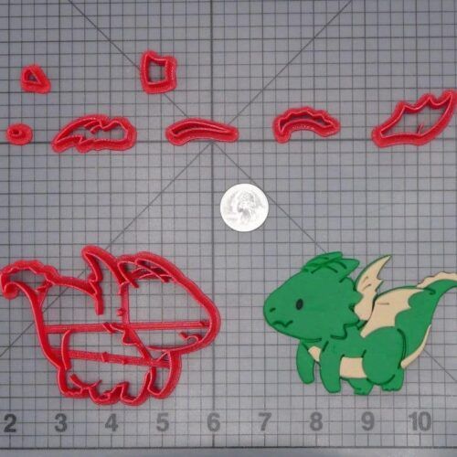 Dragon Body 266-H994 Cookie Cutter Set