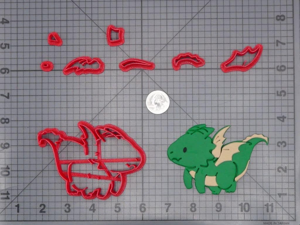 Dragon Body 266-H994 Cookie Cutter Set