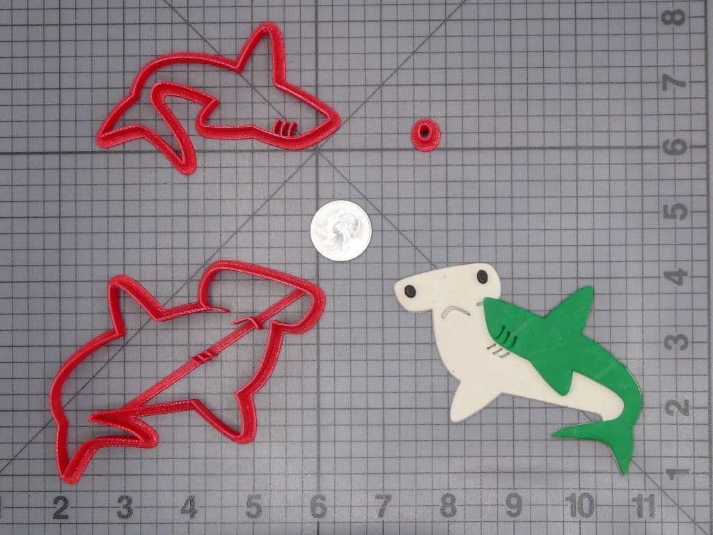 Hammerhead Shark 266-H697 Cookie Cutter Set