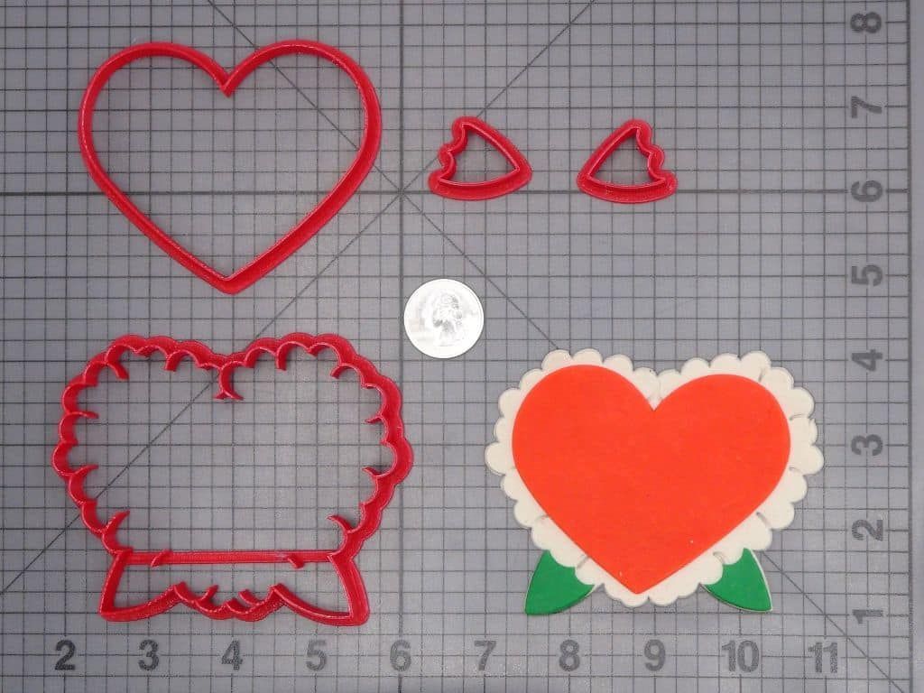 Heart 266-H927 Cookie Cutter Set