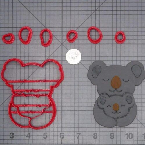 Koala Mom and Baby 266-H931 Cookie Cutter Set